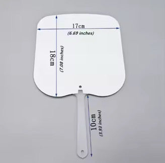 Plastic Fans - Double Sided | Rockin' Vinyl Blanks