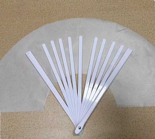 13-Inch Sublimation Clack Fans | Rockin' Vinyl Blanks