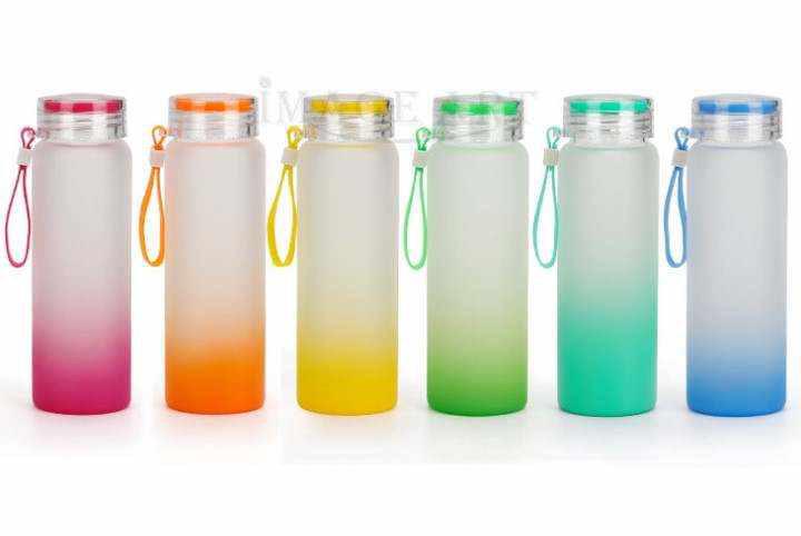 Frosted Color Bottles