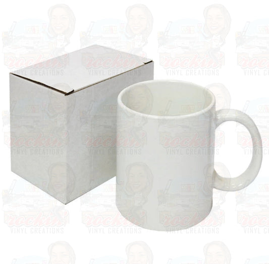 11oz Ceramic Mug | Rockin' Vinyl Blanks