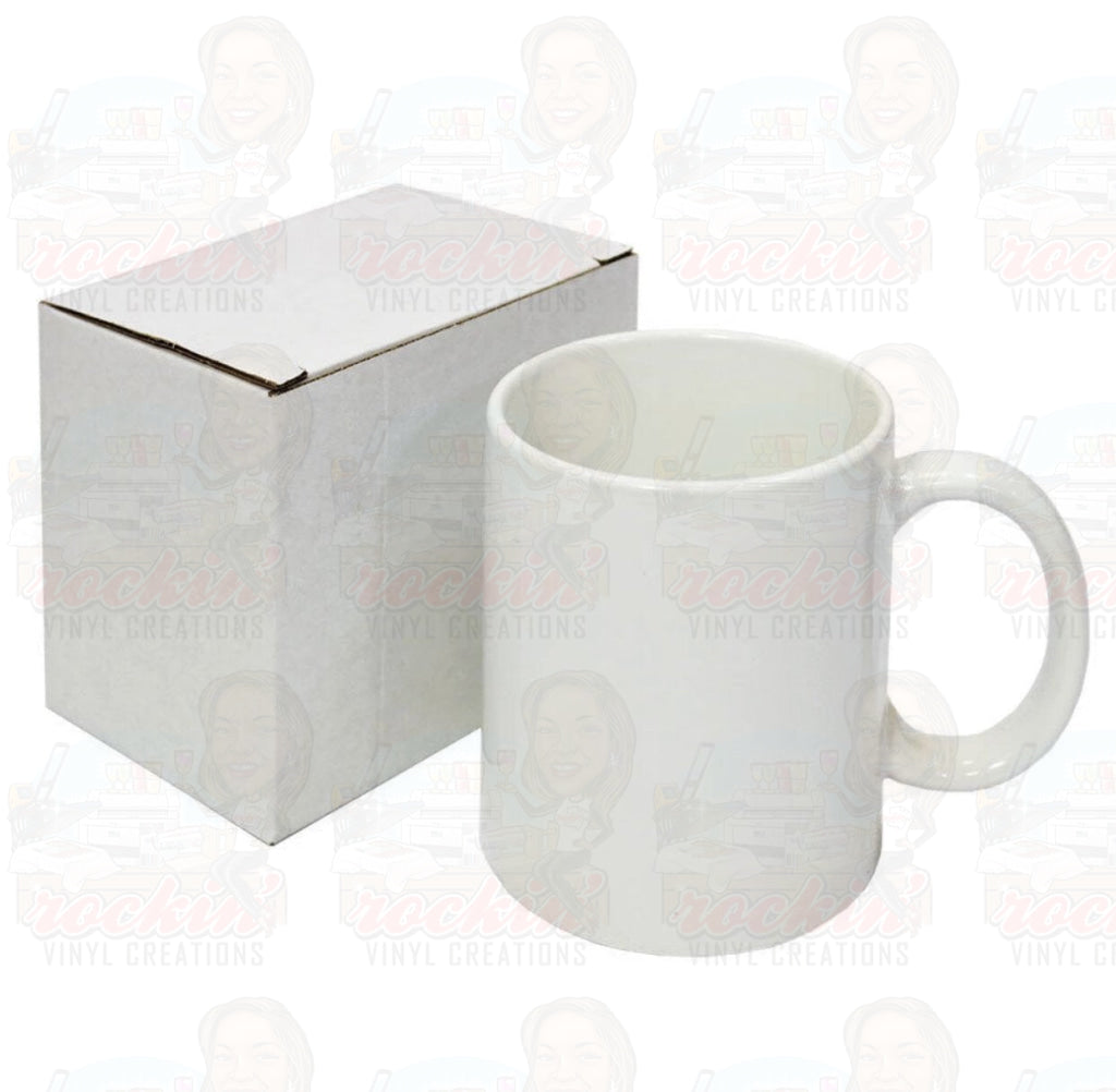 11oz Ceramic Mug | Rockin' Vinyl Blanks