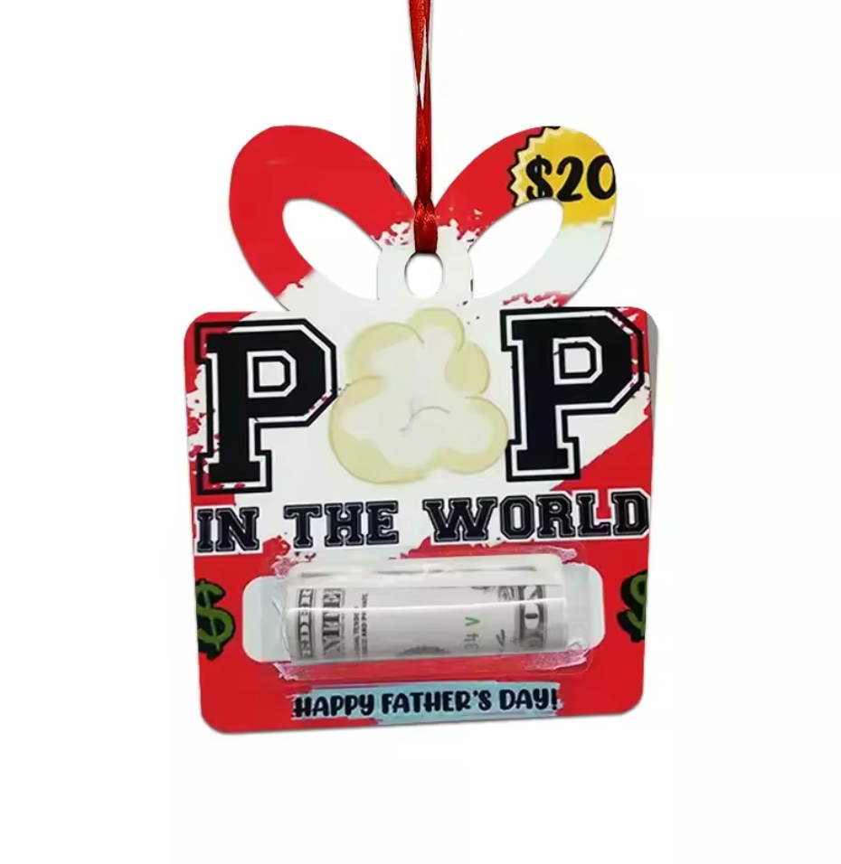 Sublimation Money Ornament | Rockin' Vinyl Blanks