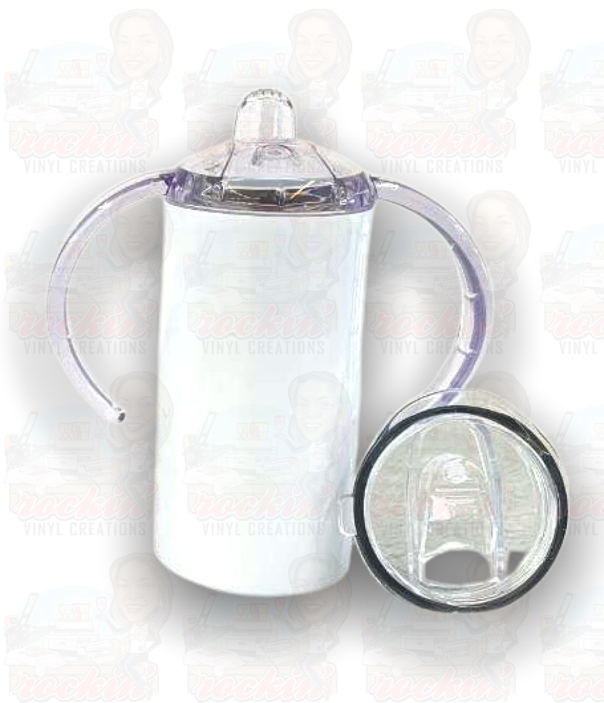 Grow With Me Sippy Tumbler - Comes with 2 Lids | Rockin' Vinyl Blanks