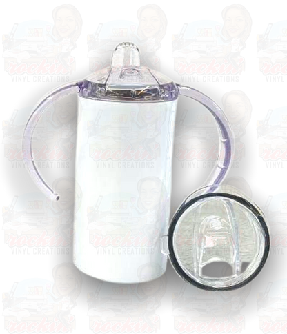 Grow With Me Sippy Tumbler - Comes with 2 Lids | Rockin' Vinyl Blanks