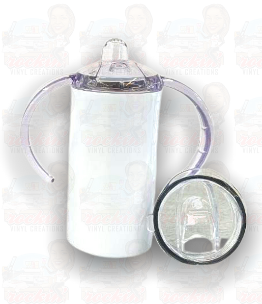 Grow With Me Sippy Tumbler - Comes with 2 Lids | Rockin' Vinyl Blanks