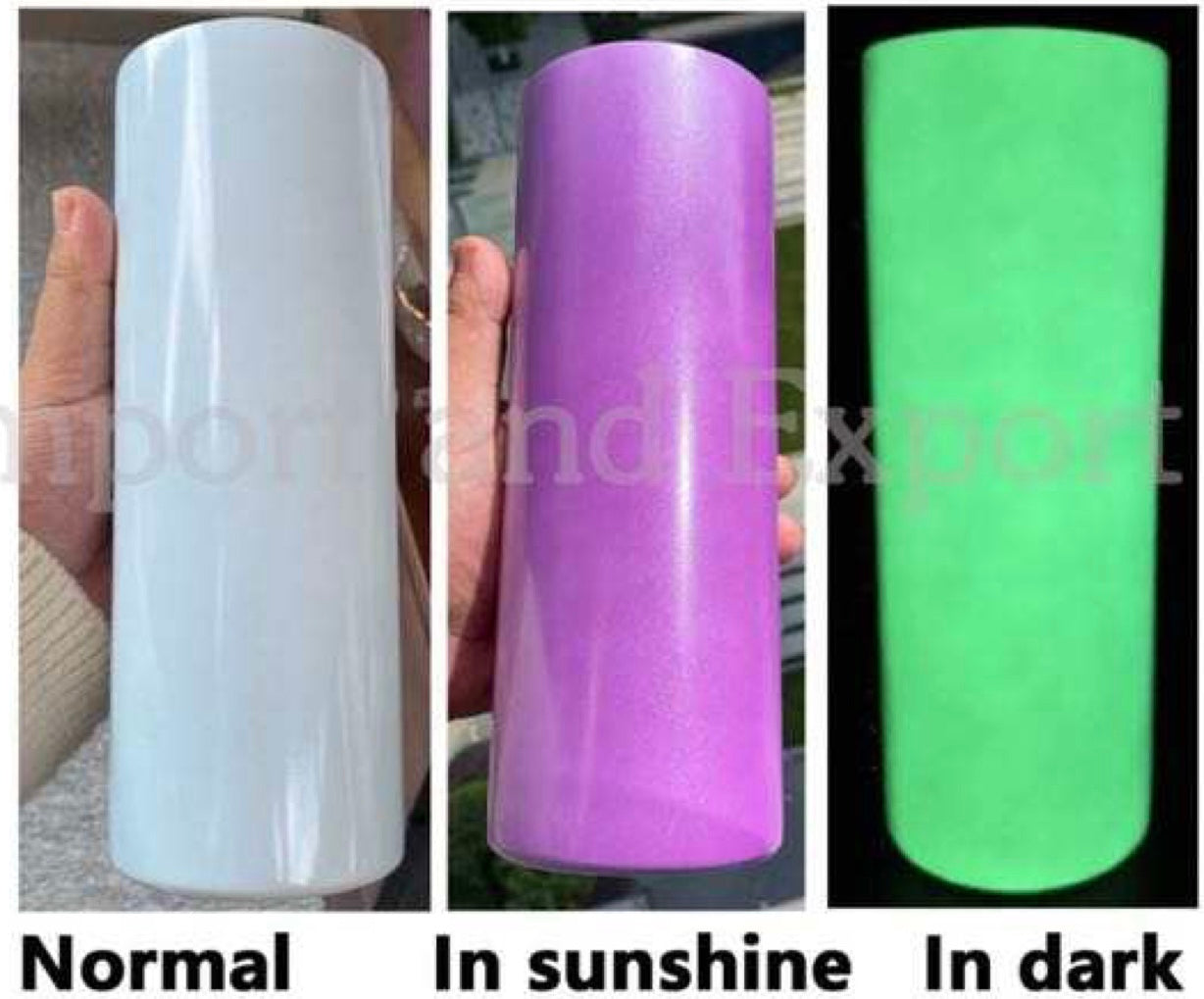 3 in 1 Glow in the Dark 20oz